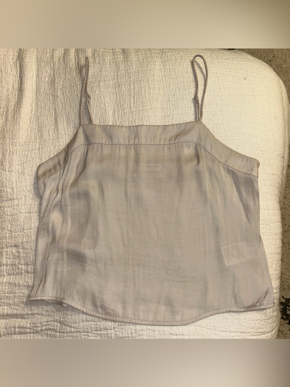 Urban Outfitters Dove Gray Satin Cami